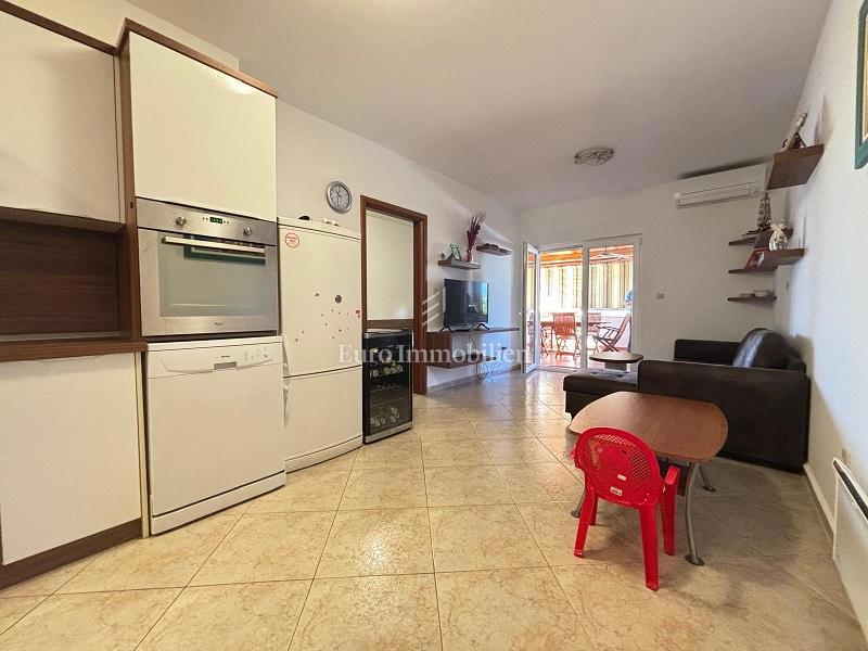 Stara Novalja – Pritlično stanovanje z veliko teraso