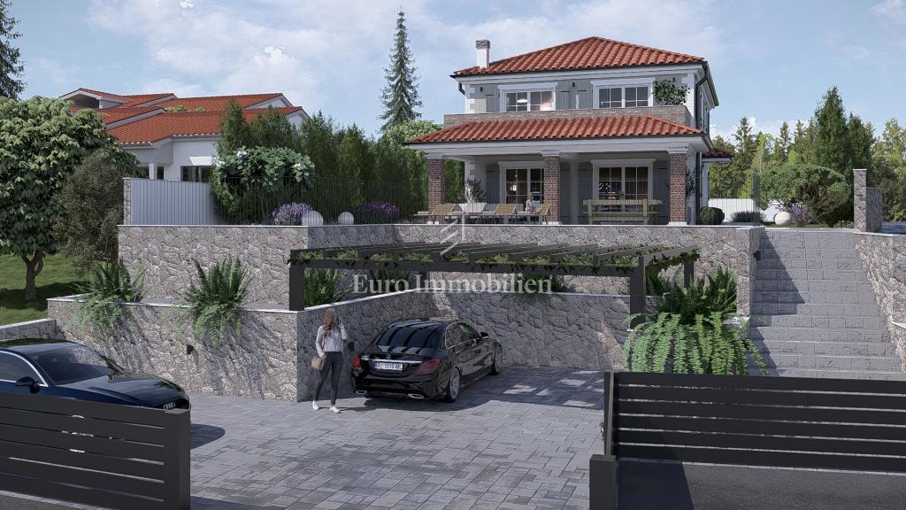 Krk, Gradbena parcela z dovoljenjem za hišo