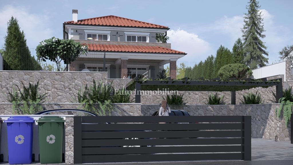 Krk, Gradbena parcela z dovoljenjem za hišo