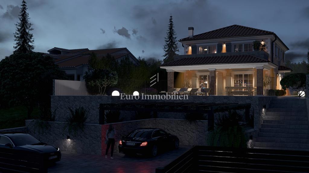 Krk, Gradbena parcela z dovoljenjem za hišo