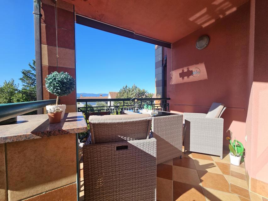 Malinska, Moderno stanovanje s pogledom na morje