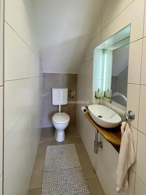 Moderna družinska hiša s terasami in vrtom