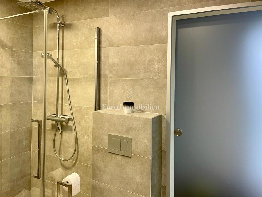 Moderna družinska hiša s terasami in vrtom