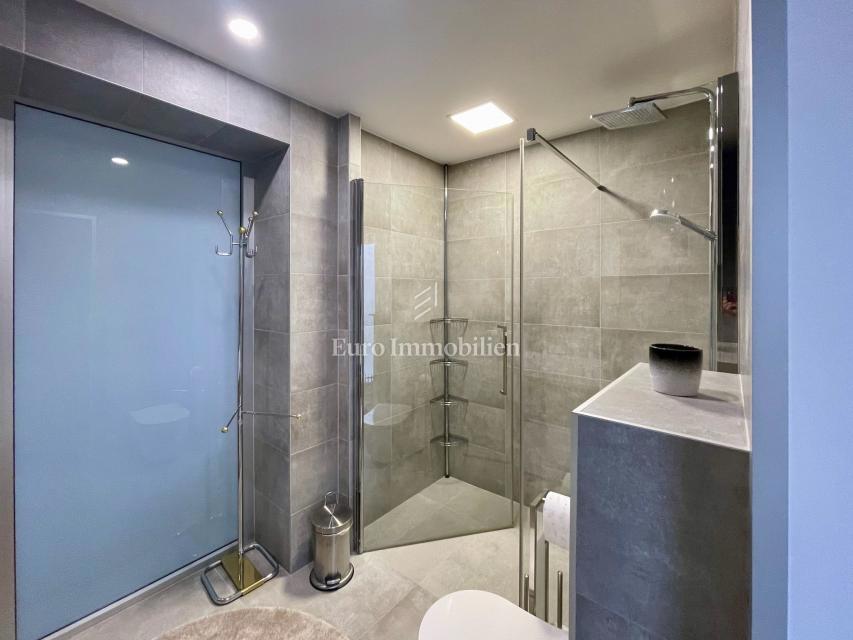 Moderna družinska hiša s terasami in vrtom