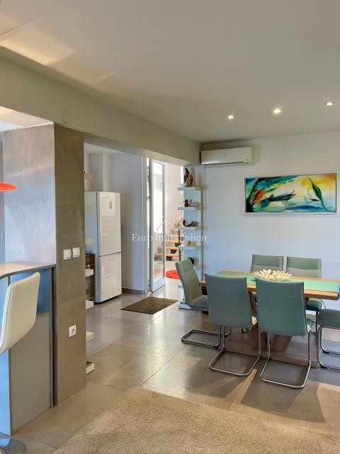 Moderna družinska hiša s terasami in vrtom