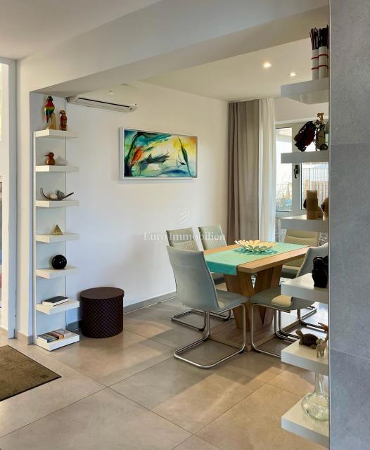 Moderna družinska hiša s terasami in vrtom