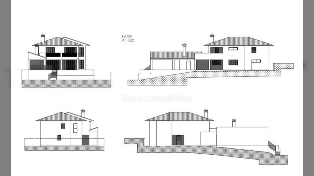 Luksuzna vila z bazenom in pogledom na morje, pri Labinu