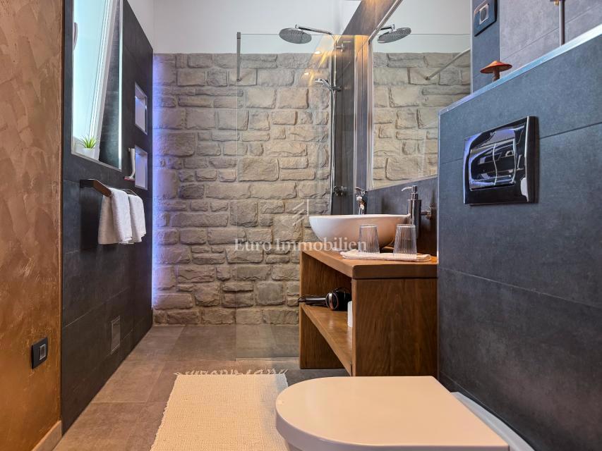 Luksuzna vila z bazenom in pogledom na morje, pri Labinu