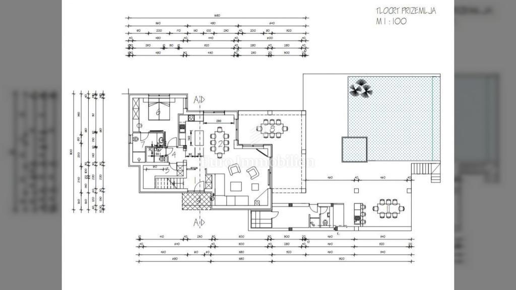 Luksuzna vila z bazenom in pogledom na morje, pri Labinu