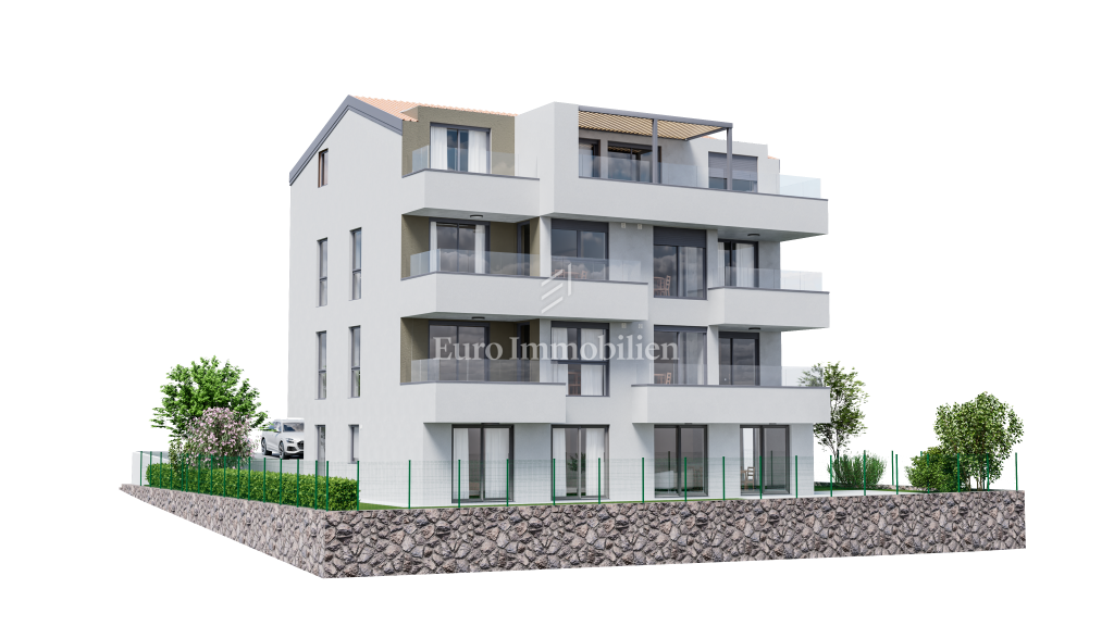 Povile – 2. nadstropje novogradnje, 30 m od morja