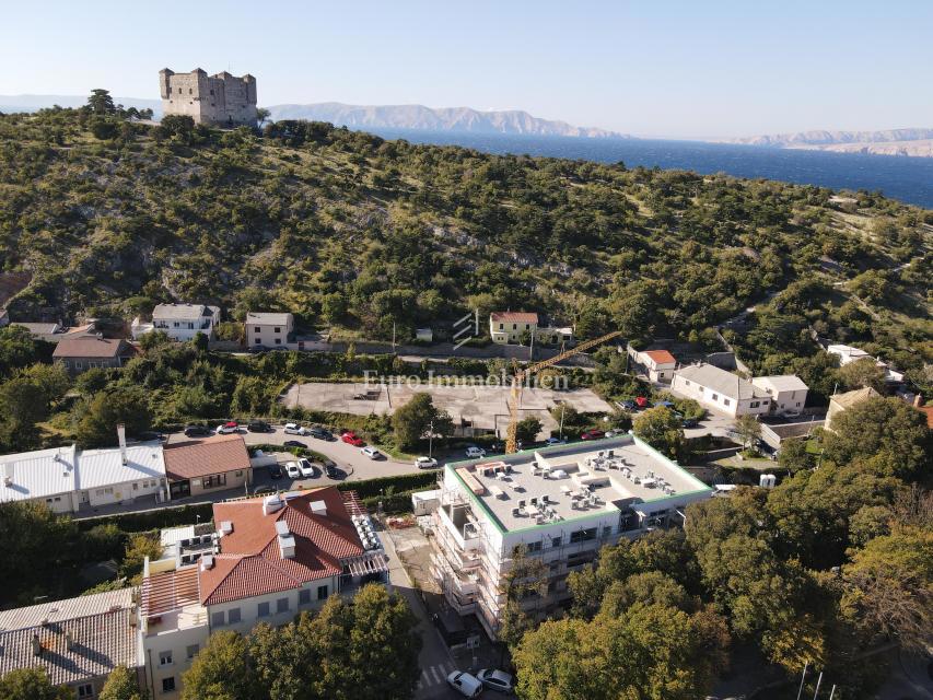 Dvosobno stanovanje v novogradnji, 1. nadstropje, Senj