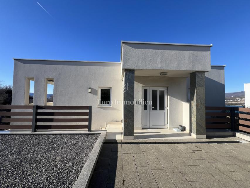 Klenovica – Hiša s panoramskim pogledom na morje