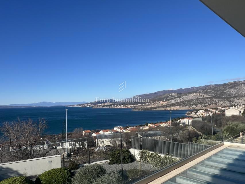 Klenovica – Hiša s panoramskim pogledom na morje