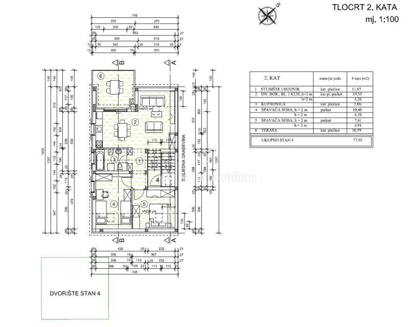Apartma z odprtim pogledom na morje in vrtom!