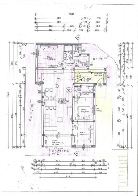 Crikvenica - apartma z bazenom in pogledom na morje