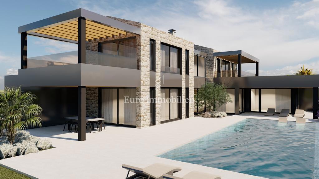 Vila s panoramskim pogledom na morje, edinstvena lokacija