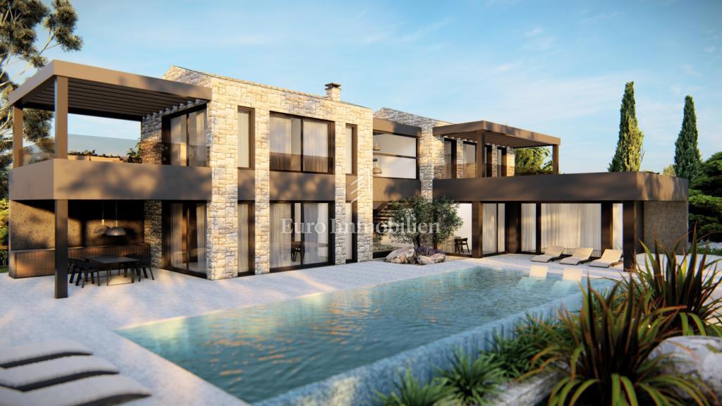 Vila s panoramskim pogledom na morje, edinstvena lokacija