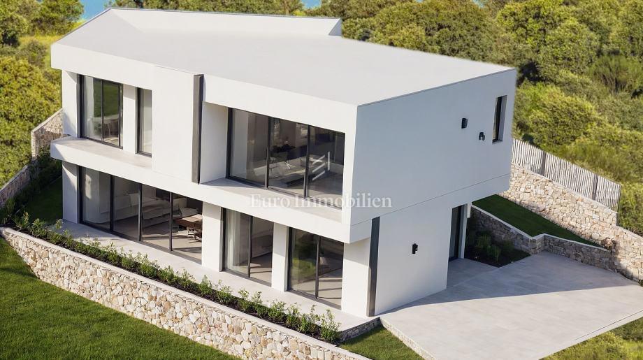 Veprinac, zemljišče z odprtim pogledom na morje