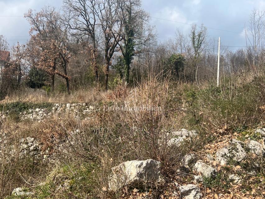 Veprinac, zemljišče z odprtim pogledom na morje