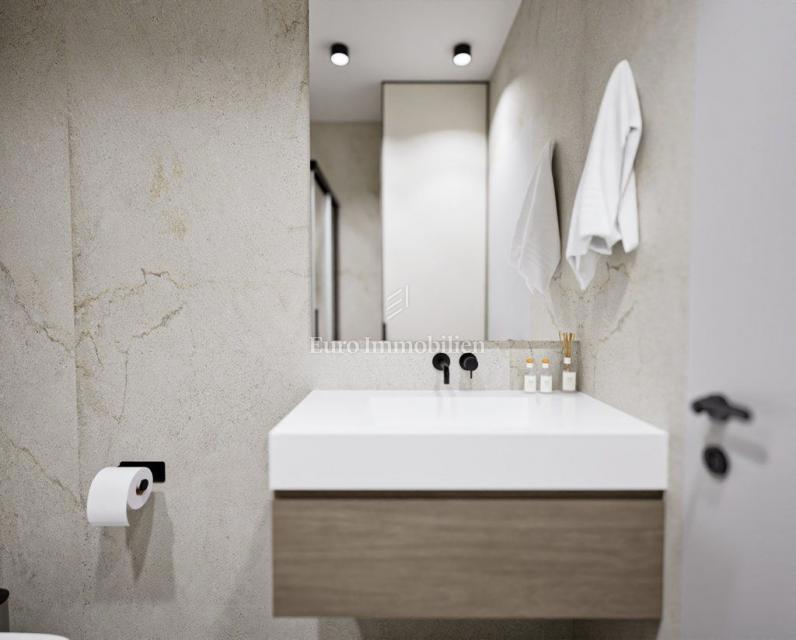 Murter - nov, moderen apartma le 120 metrov od morja