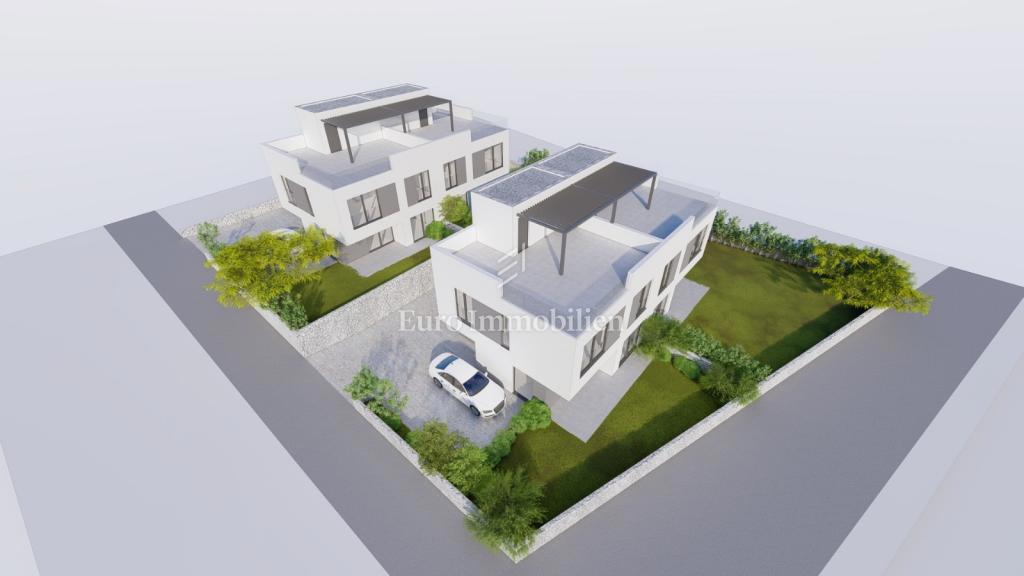 Atraktivna gradbena parcela z idejno zasnovo - Molat