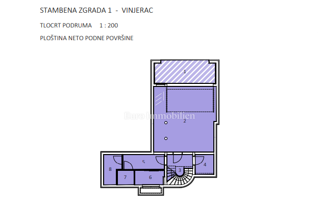 Vila z infinity bazenom, druga vrsta do morja - Vinjerac