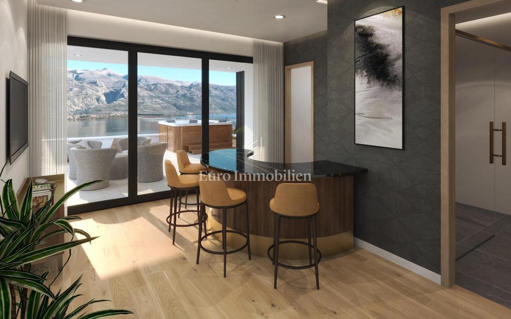 Vila z infinity bazenom, druga vrsta do morja - Vinjerac