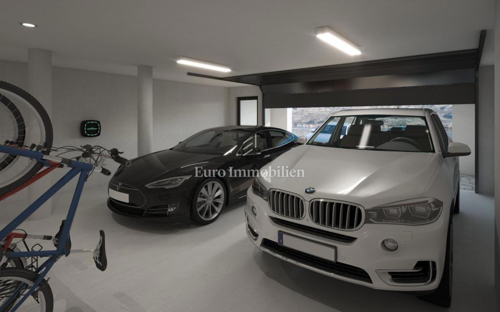 Vila z infinity bazenom, druga vrsta do morja - Vinjerac