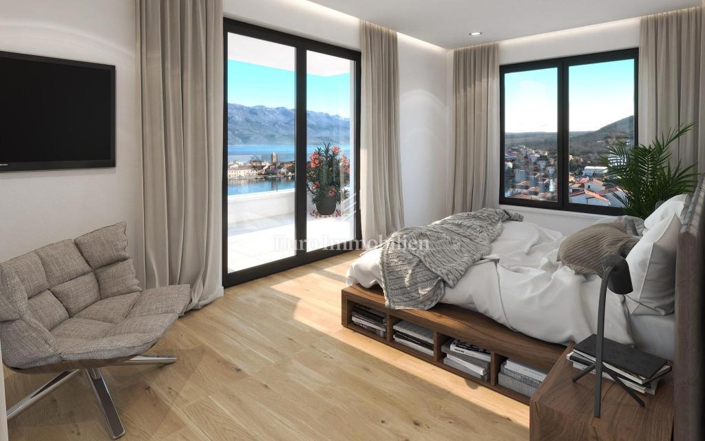 Vila z infinity bazenom, druga vrsta do morja - Vinjerac