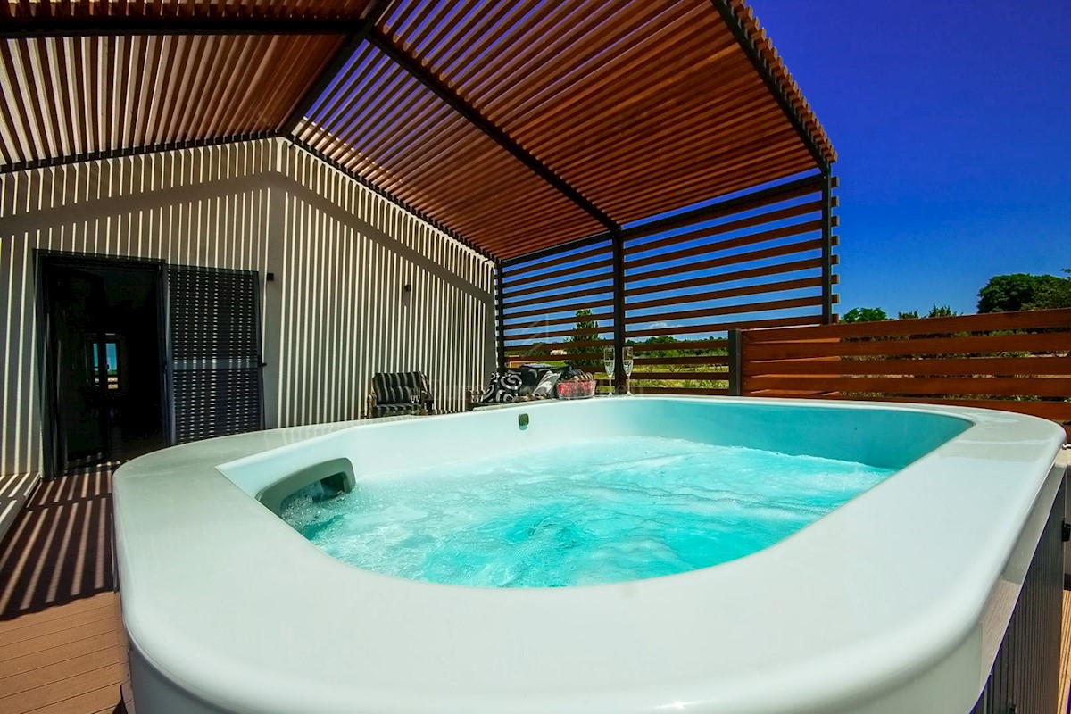 Predivna moderna villa s bazenom, Istra