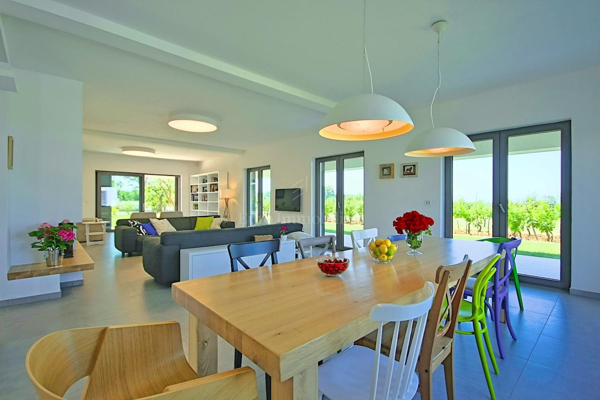Predivna moderna villa s bazenom, Istra