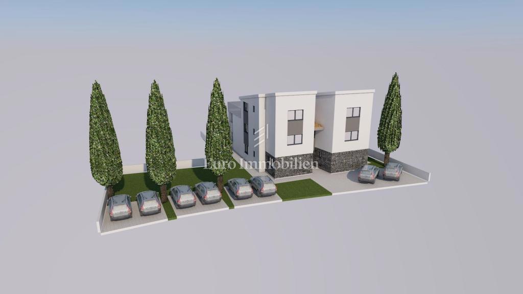 Apartmaji v novogradnji, Šimuni - otok Pag
