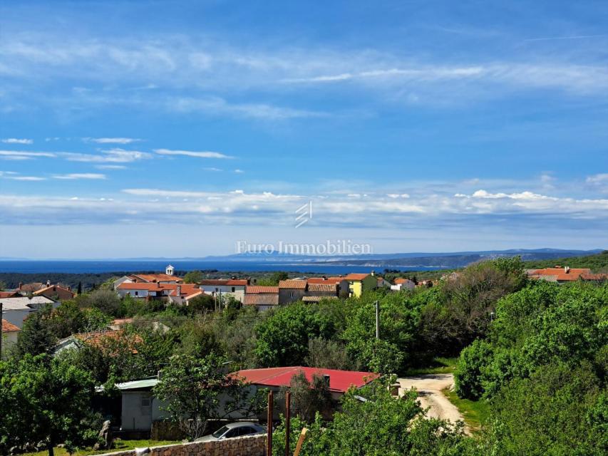 Otok Krk - vila s čudovitim razgledom in bazenom