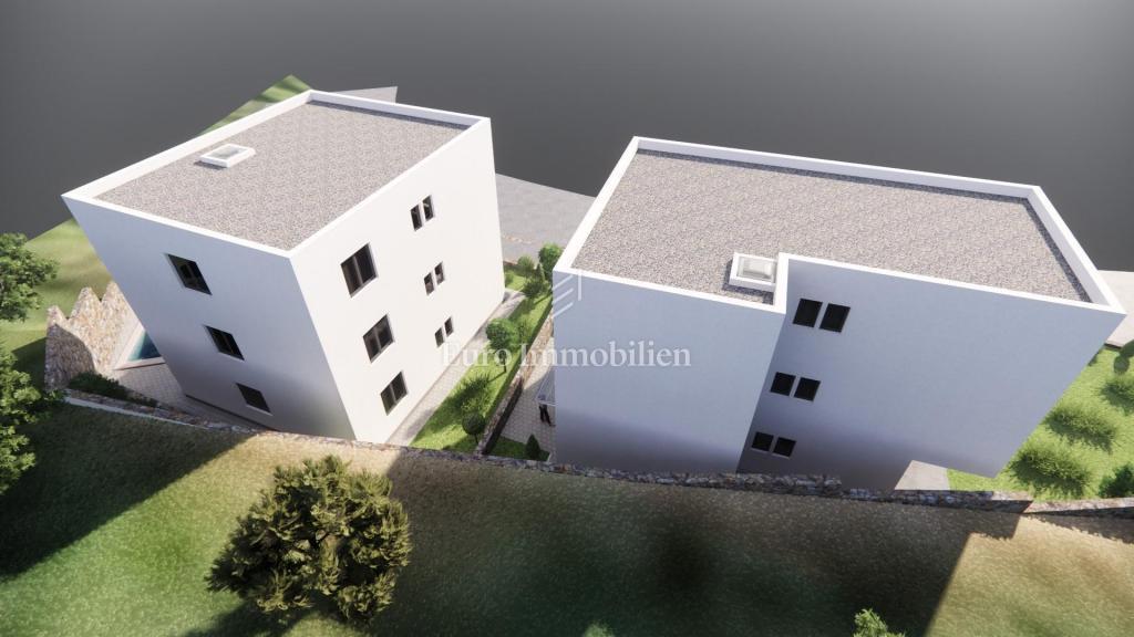 Stanovanje v prvem nadstropju, novogradnja Grižane