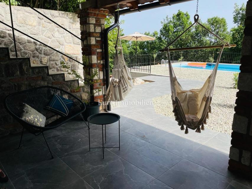 Mošćenička Draga - vila s pogledom na Kvarner