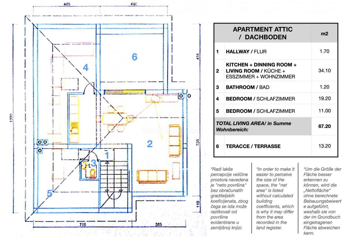 Dvoetažni apartma v bližini marine, Medulin - Volme