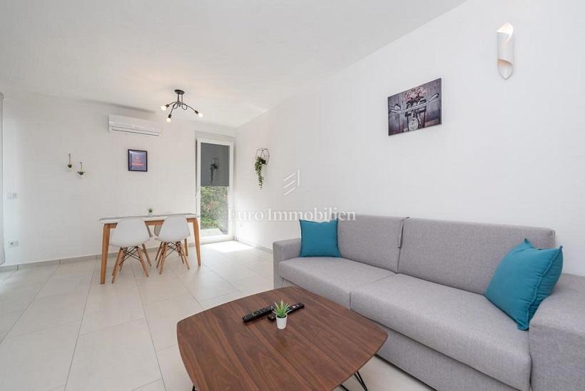 Novalja - pritlični apartma z bazenom
