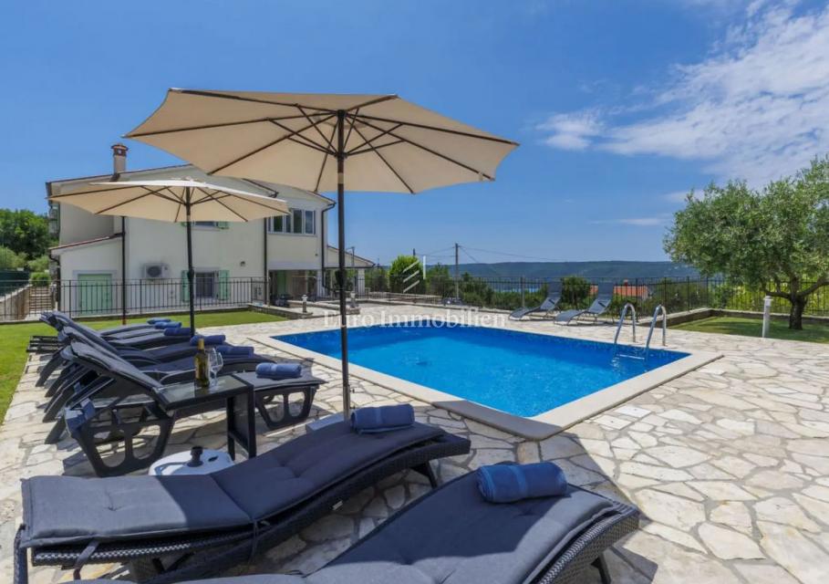 Fantastična vila v Istri s pogledom na morje