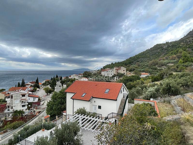 Brist - hiša s pogledom na morje