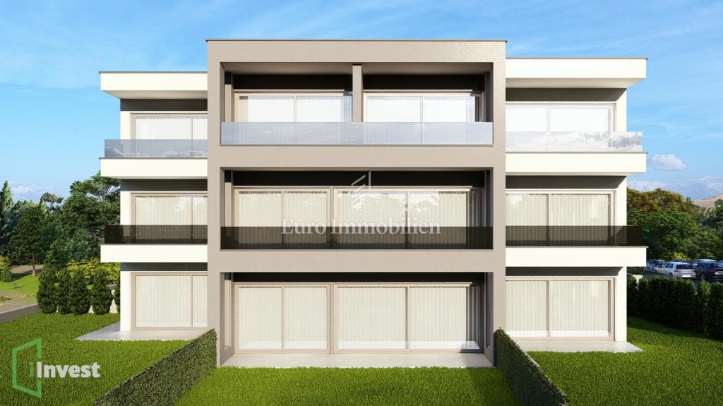 Istra - apartma s teraso in balkonom, novogradnja
