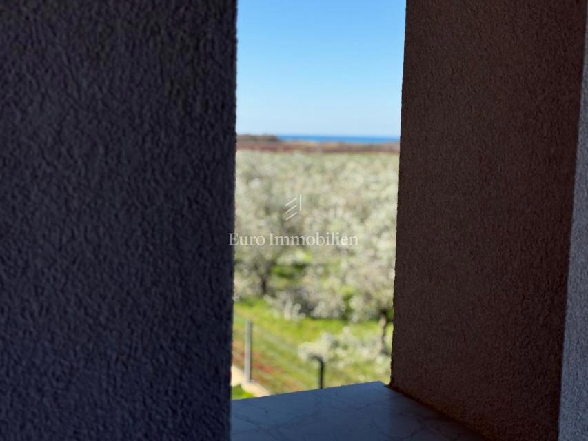 Istra - Hiša v mediteranskem slogu, pogled na morje