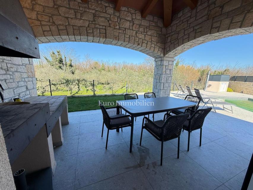 Istra - Hiša v mediteranskem slogu, pogled na morje