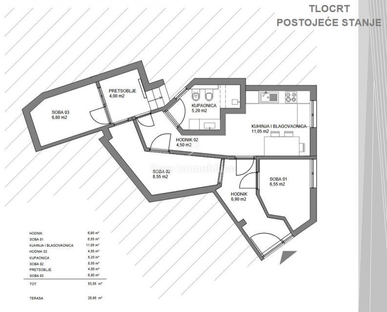 Rabac - apartma 20 m od morja