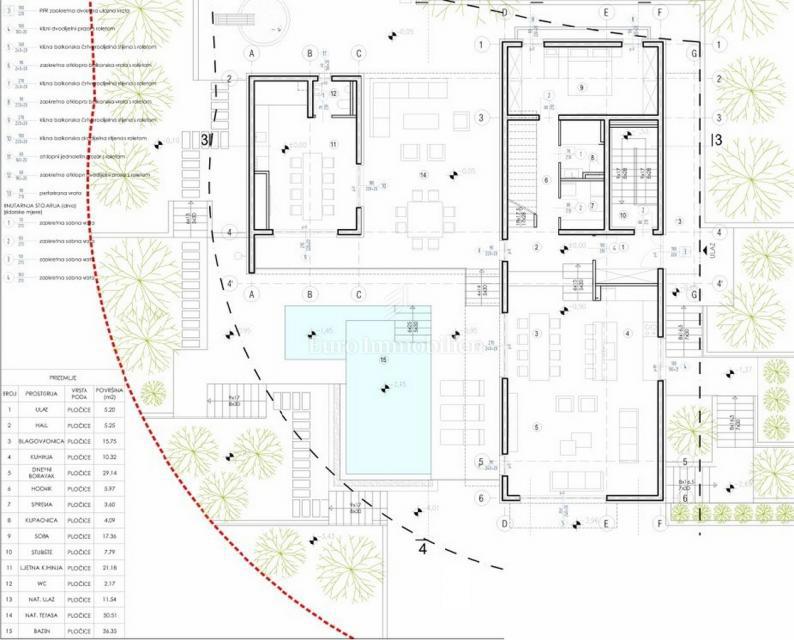 Luksuzna vila z bazenom in panoramskim razgledom