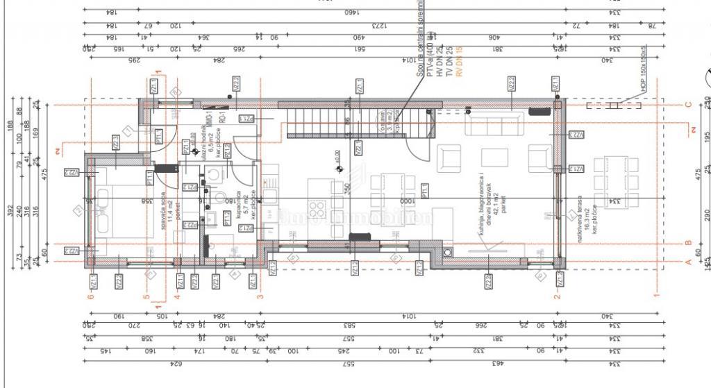 Okolica Baške - samostojna vila z bazenom