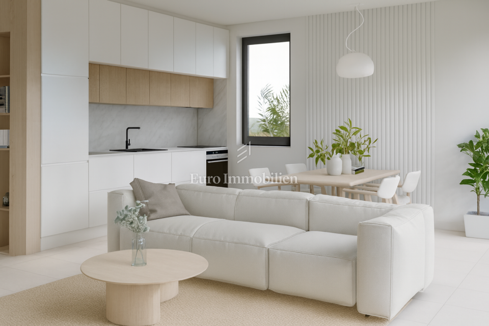 Istra, okolica Rovinja – novogradnja, stanovanje velikosti 73,66 m²