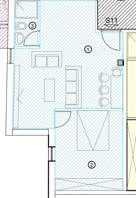 Crikvenica, stanovanje s pogledom na morje