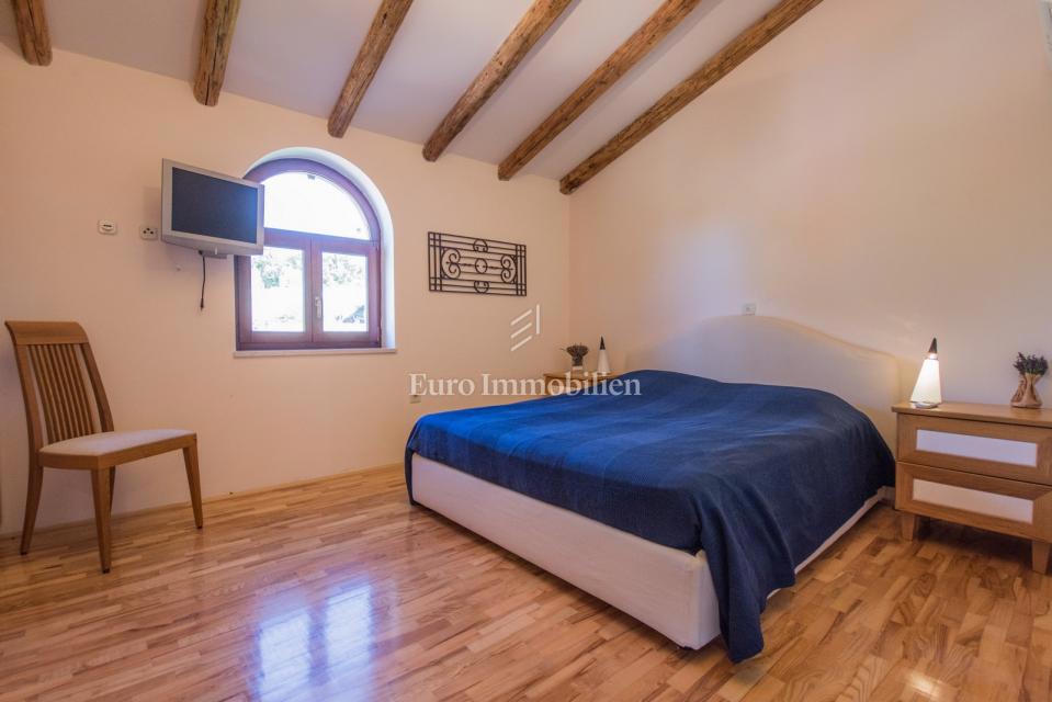 Enonadstropna hiša z vrtom in panoramskim pogledom na morje - Poreč