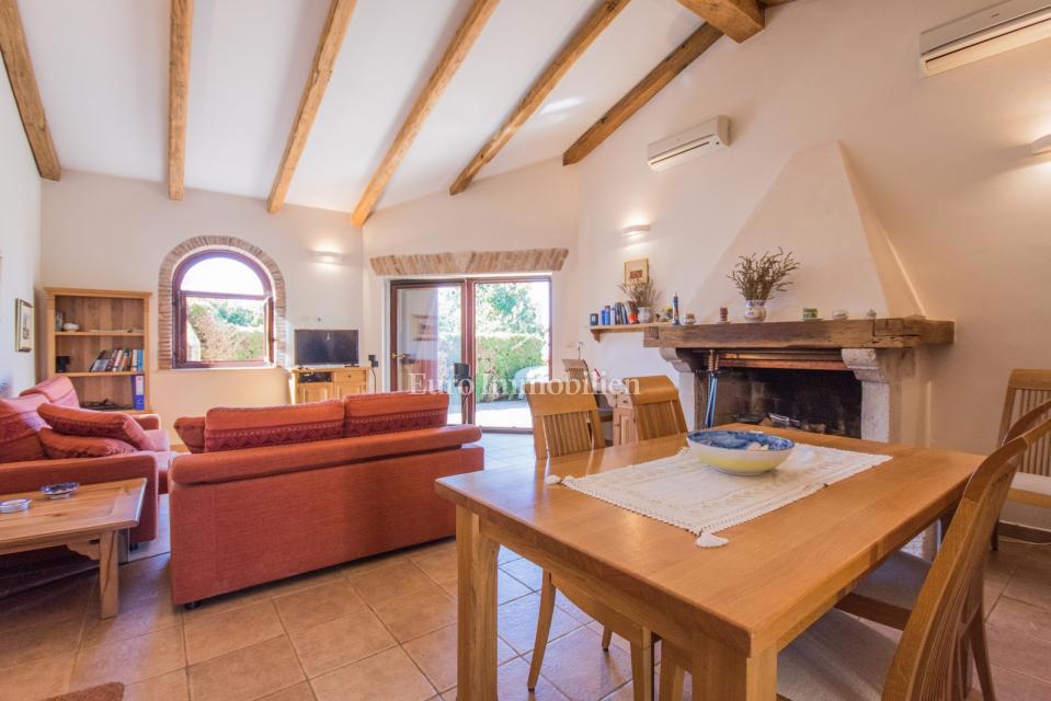 Enonadstropna hiša z vrtom in panoramskim pogledom na morje - Poreč