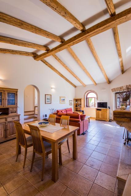 Enonadstropna hiša z vrtom in panoramskim pogledom na morje - Poreč